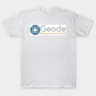 Geode Blockchain Log Setting Humanity Free T-Shirt